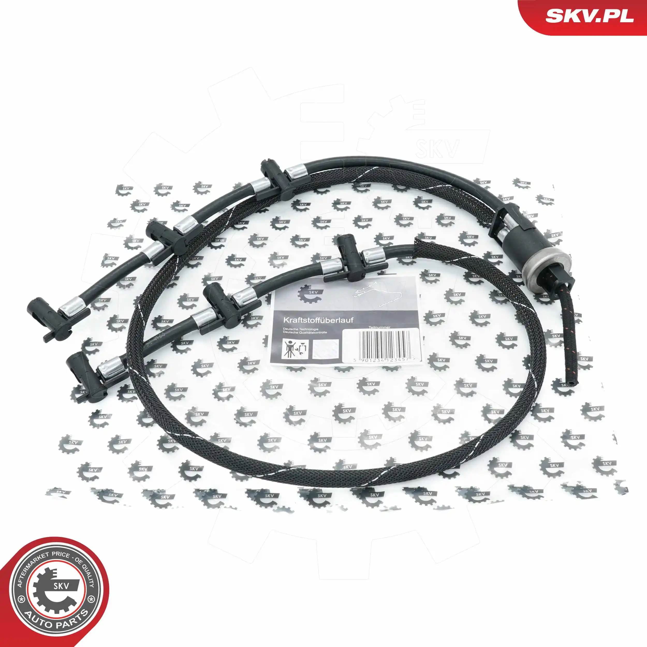 Hose, fuel overflow